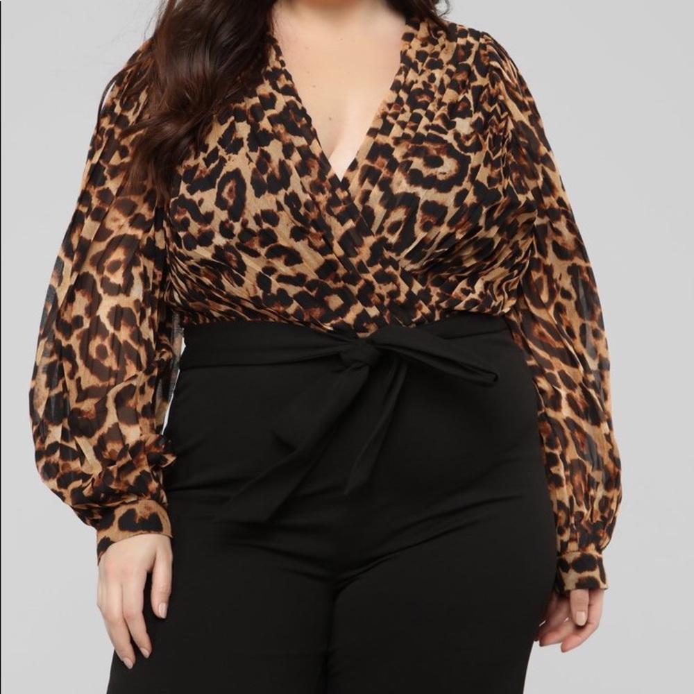 All About Me Jumpsuit Black Brown